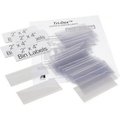 Aigner Index Aigner Tri-Dex TR-2400 Slide-In Label Holder 2" x 4" for Stacking Bins, Price per Pack of 25 TR-2400